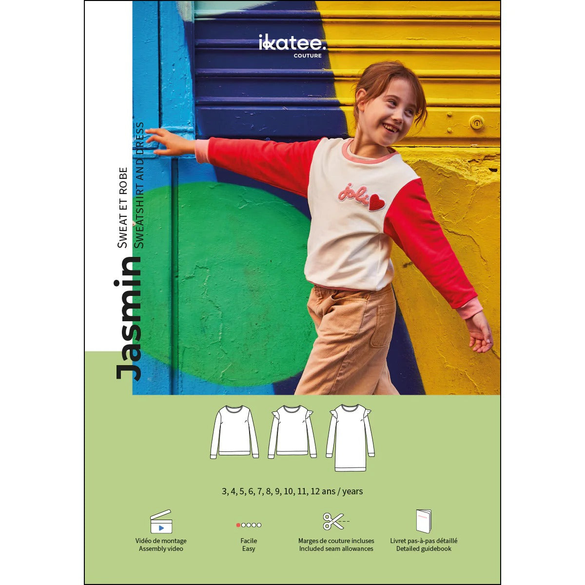 JASMIN Sweat confort Enfant Fille 3-12