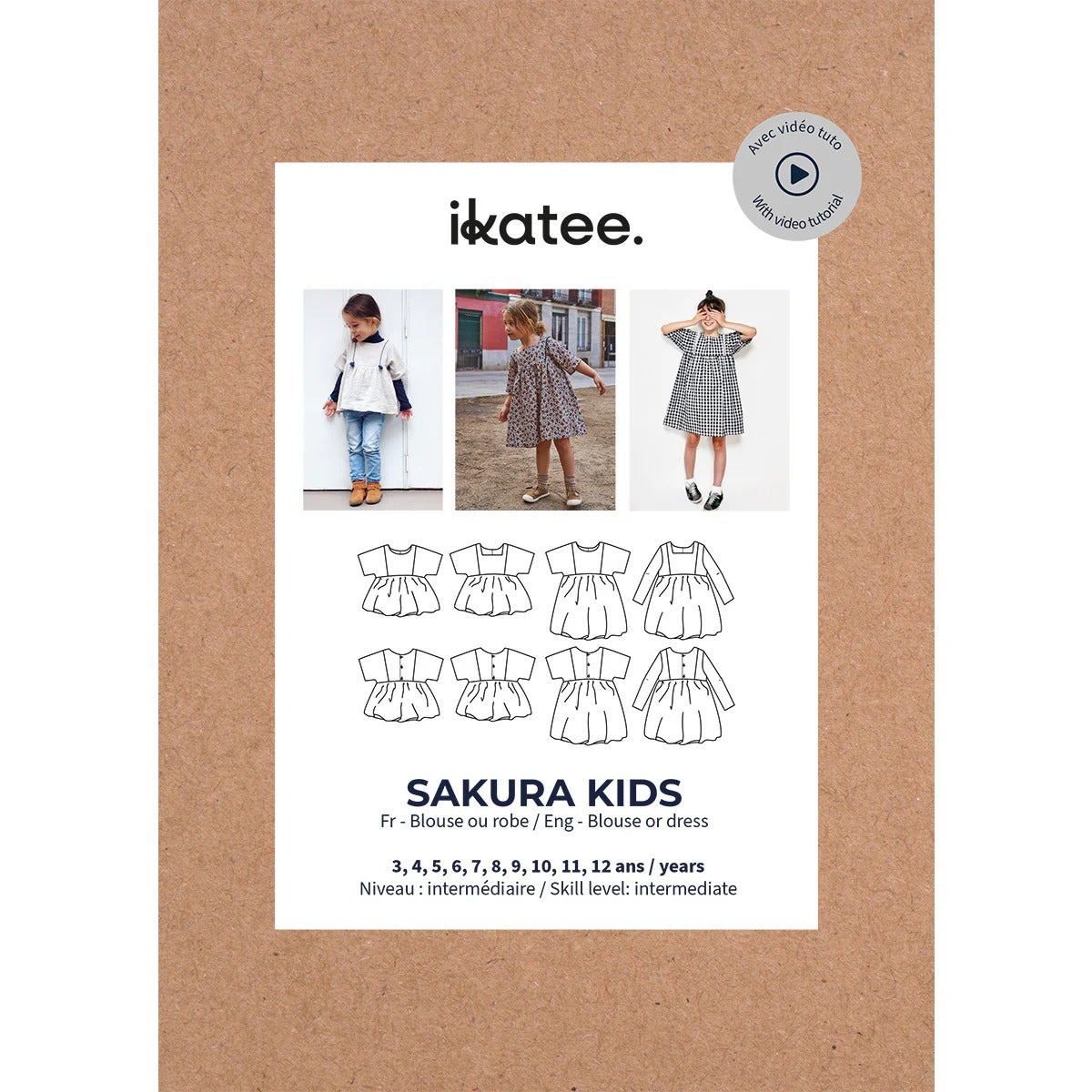 SAKURA KIDS blouse et robe pour enfant