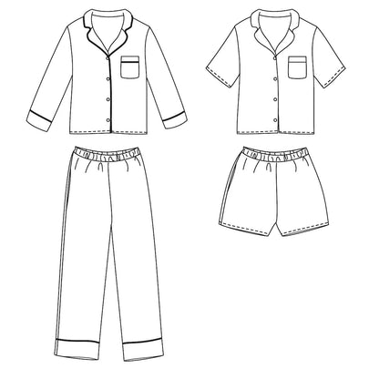 BUDAPEST KIDS Patron pyjama enfant — IKATEE