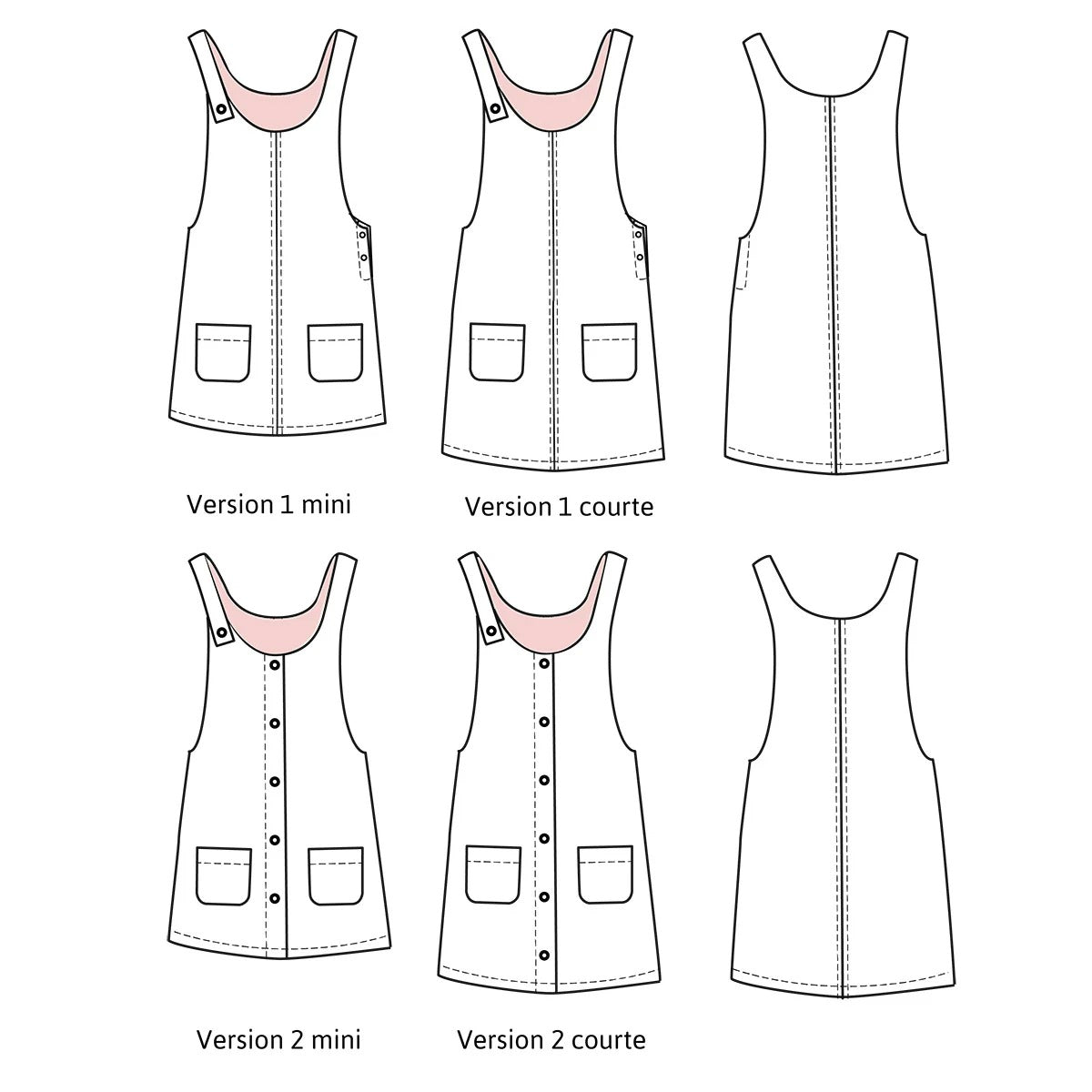 TORONTO femme robe 32-52