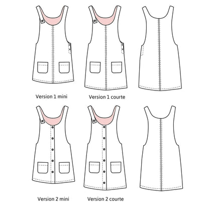 TORONTO femme robe 32-52
