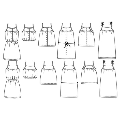 ZANZIBAR femme top et robe 32-52