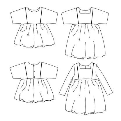 SAKURA KIDS blouse et robe pour enfant