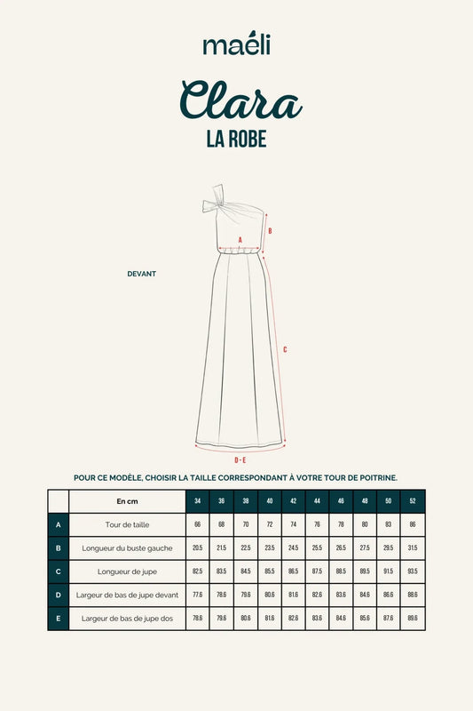 Patron Maëli Paris — Clara (robe)