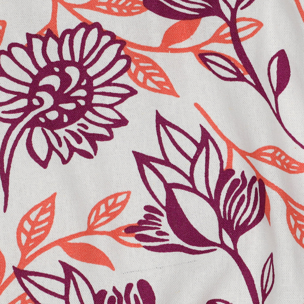 Lin viscose POPPY