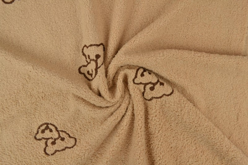 Polaire teddy brodée